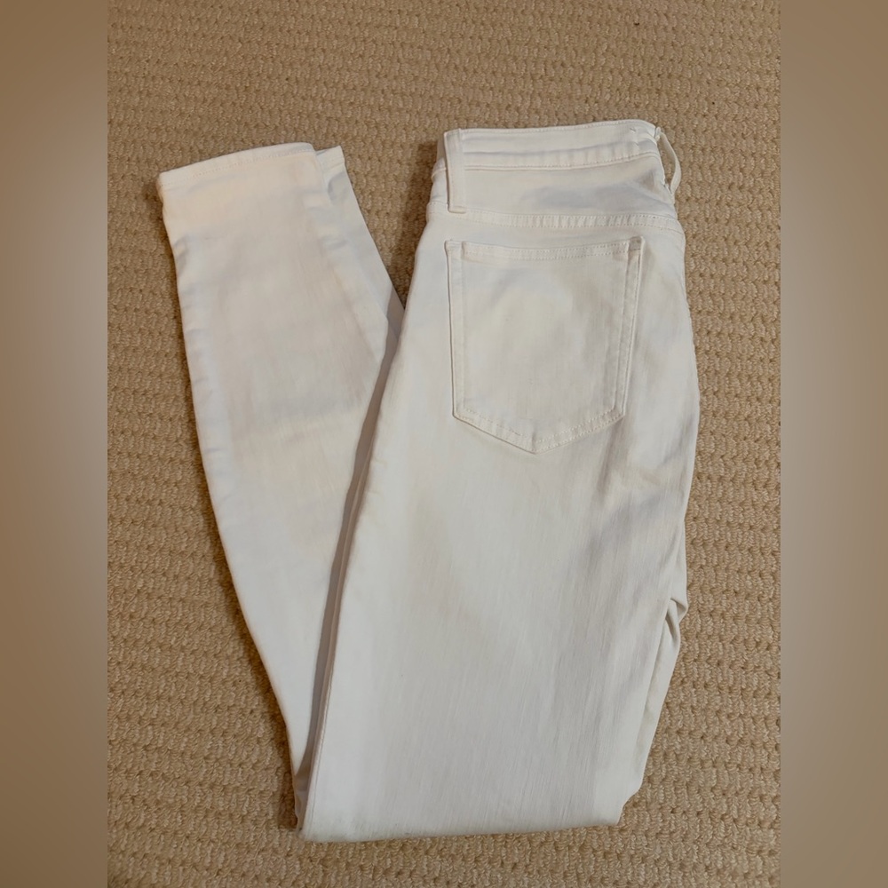 J. Crew Women's Skinny Jeans in Cream